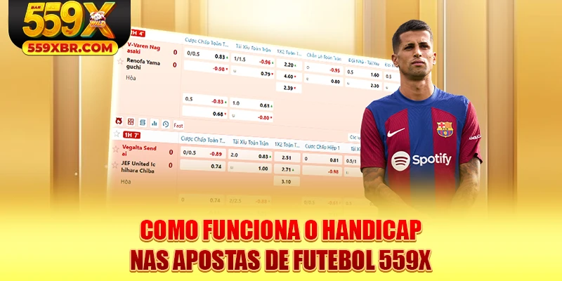 Como funciona o Handicap nas apostas de futebol 559X